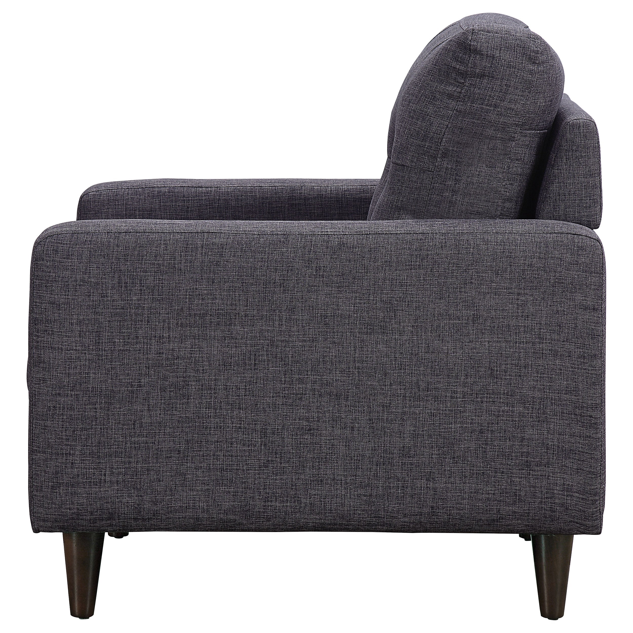 Watsonville Tufted Back Chair Grey