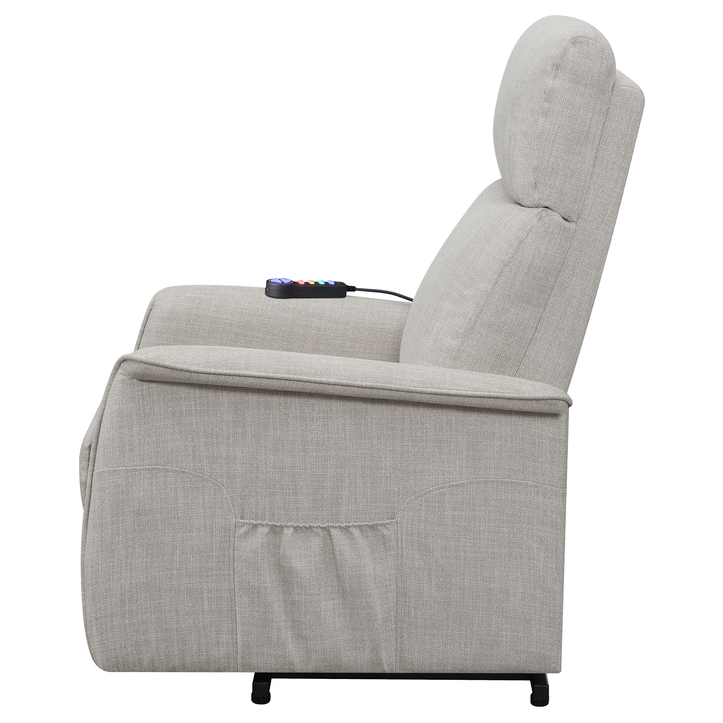 Herrera Power Lift Recliner with Wired Remote Beige