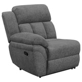 Bahrain  Upholstered Home Theater Seating Charcoal