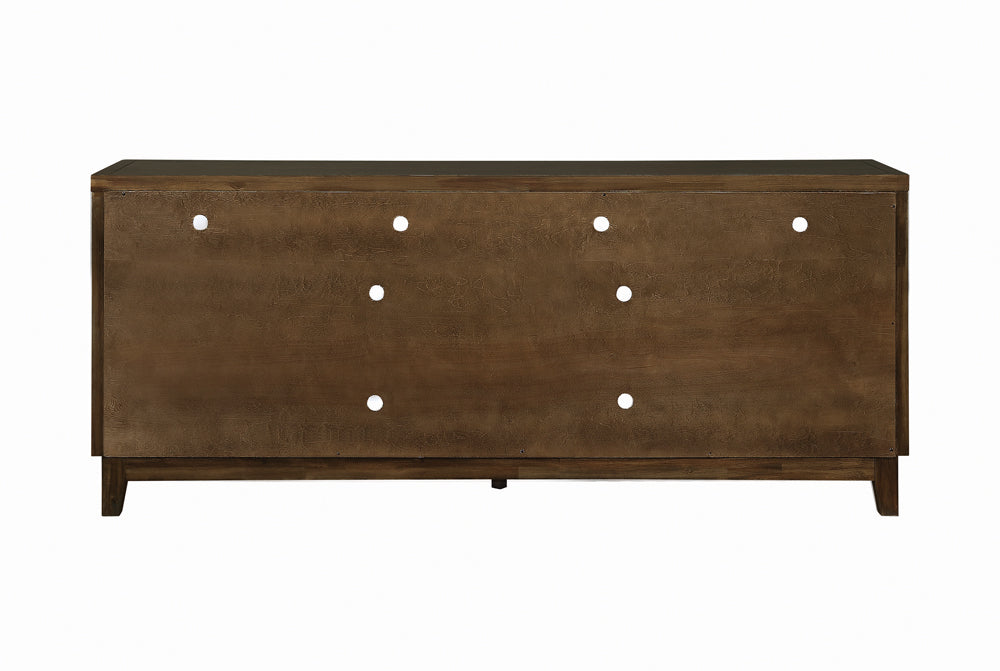 Asher 2-door Rectangular TV Console Rustic Mindy