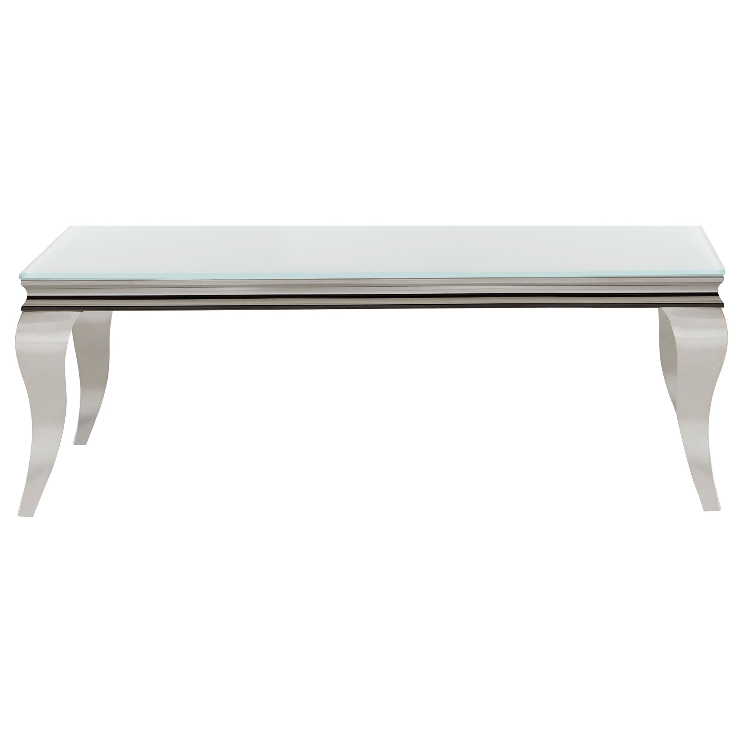 Carone Glass Top Coffee and End Table Set