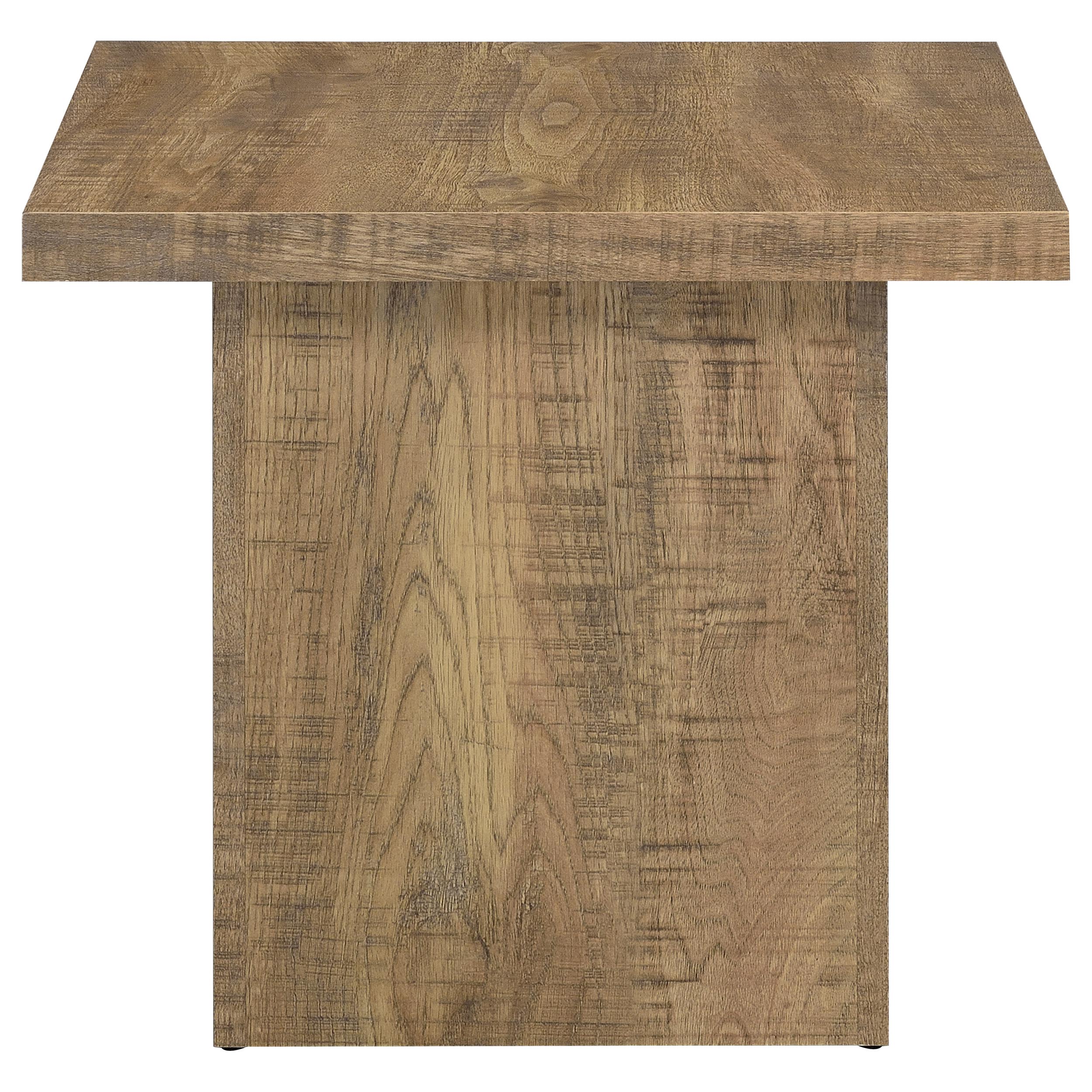 Devar Square Coffee and End Table Set Mango