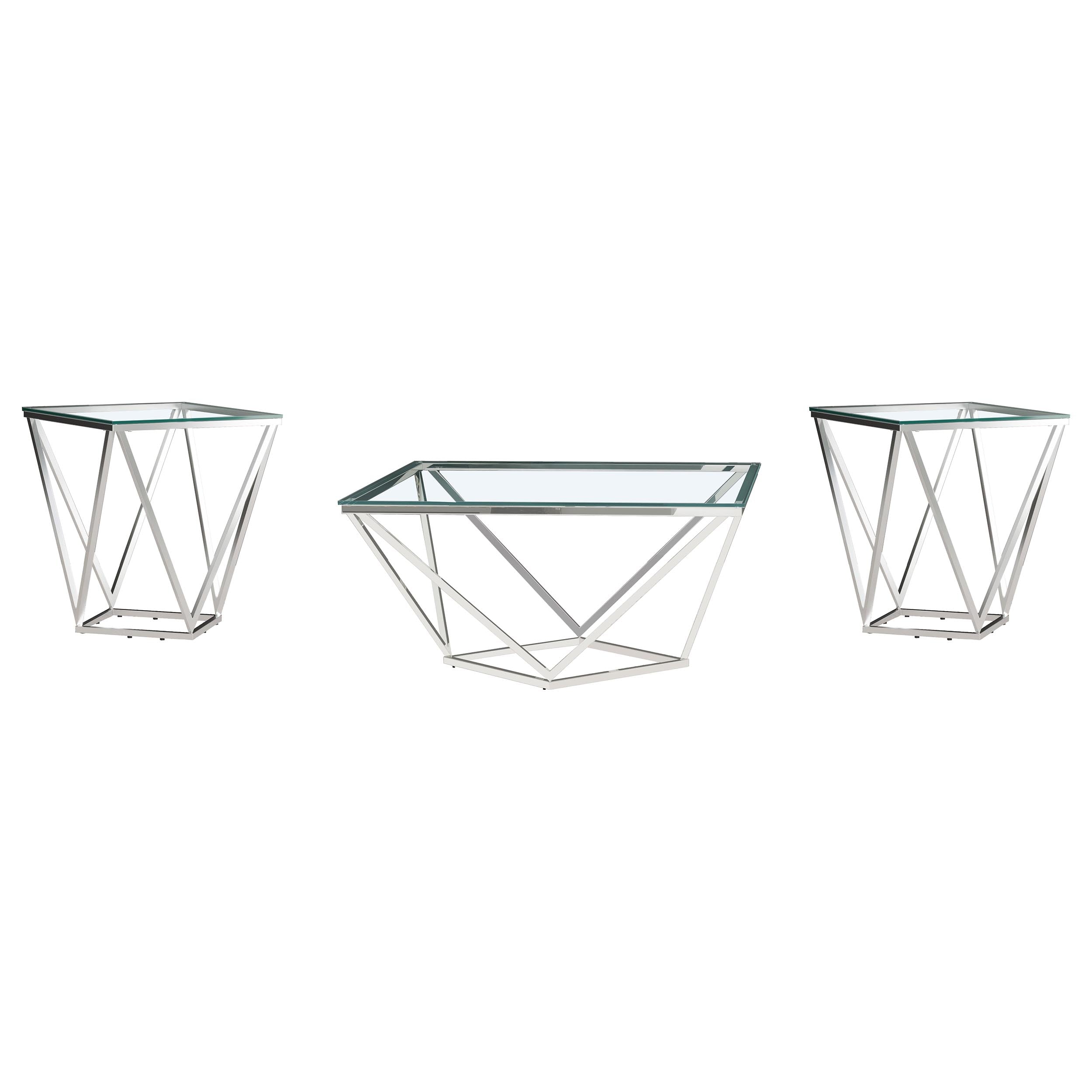 Brittania Square Coffee and End Table Set