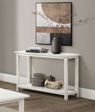 Payne Wood Entryway Sofa Console Table White