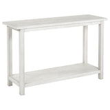 Payne Wood Entryway Sofa Console Table Distressed Brown