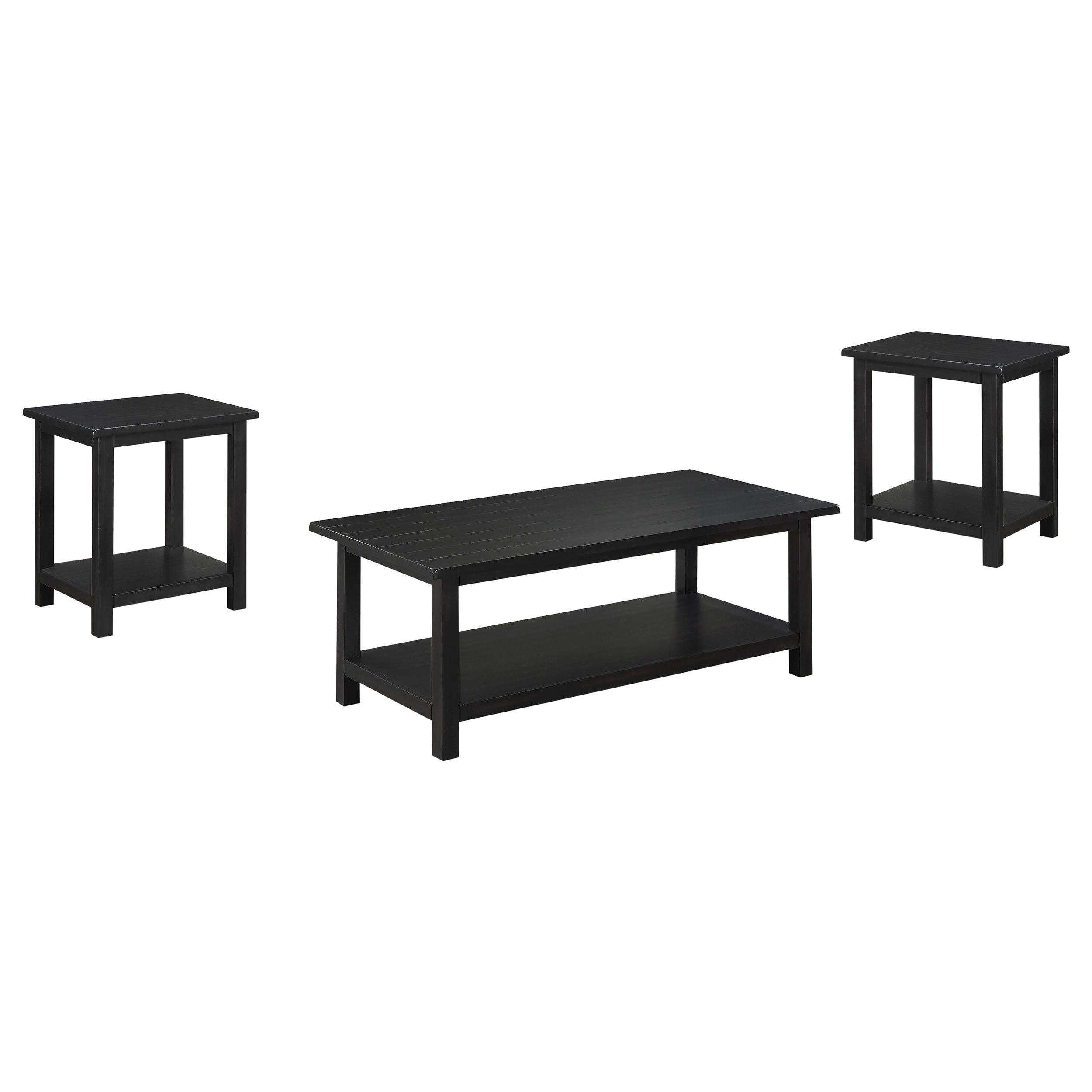 Payne Coffee and End Table Set Distressed