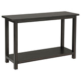 Payne Wood Entryway Sofa Console Table Distressed Brown