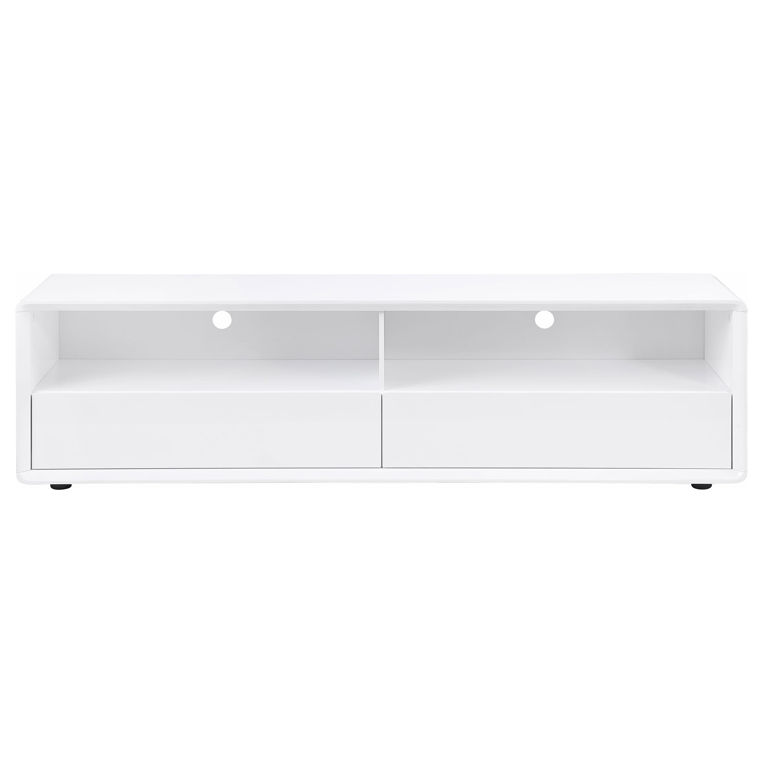 Elkton 2-drawer Engineered Wood 59-inch TV Stand Mango