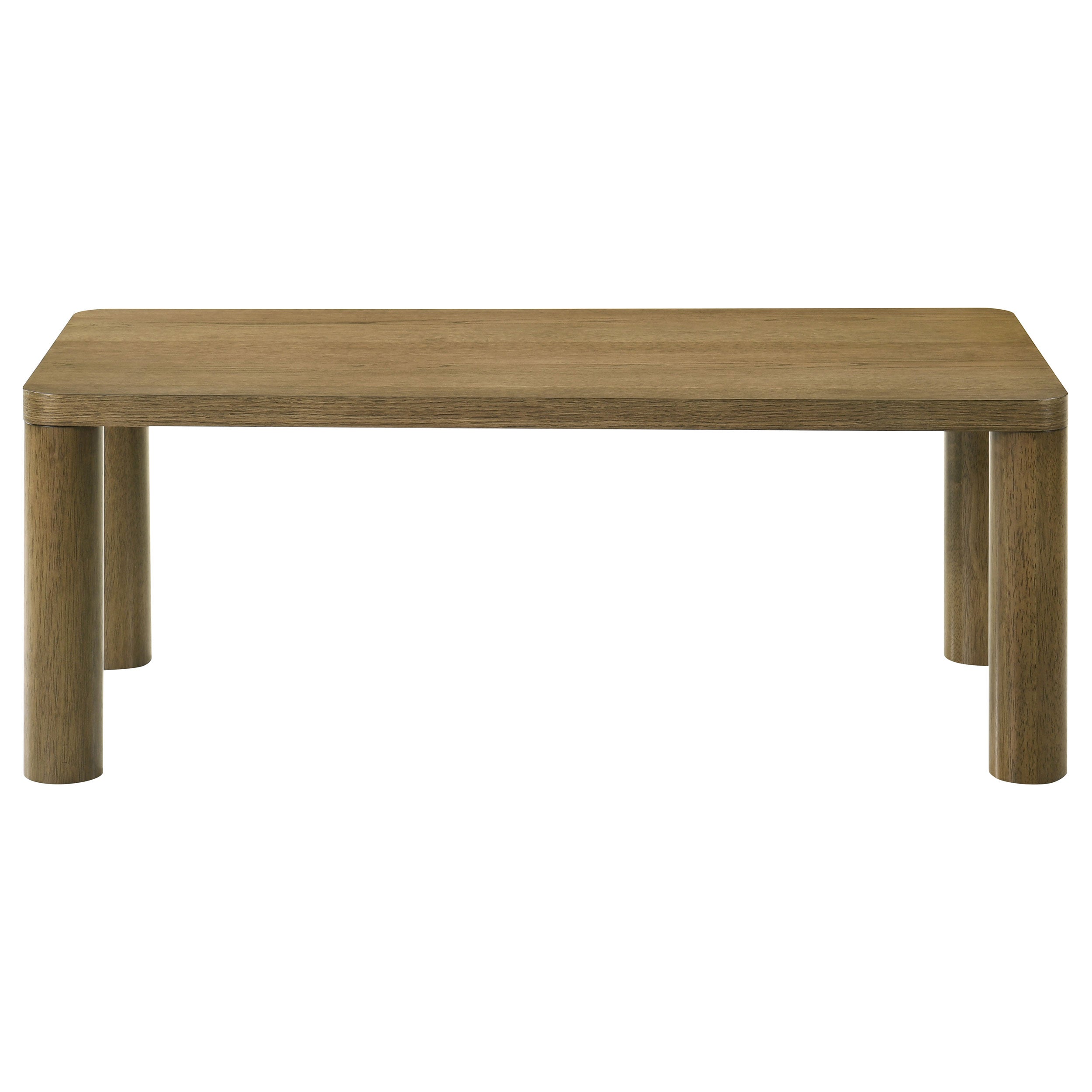 Castlewood Cocktail Coffee Table Set Brown Oak