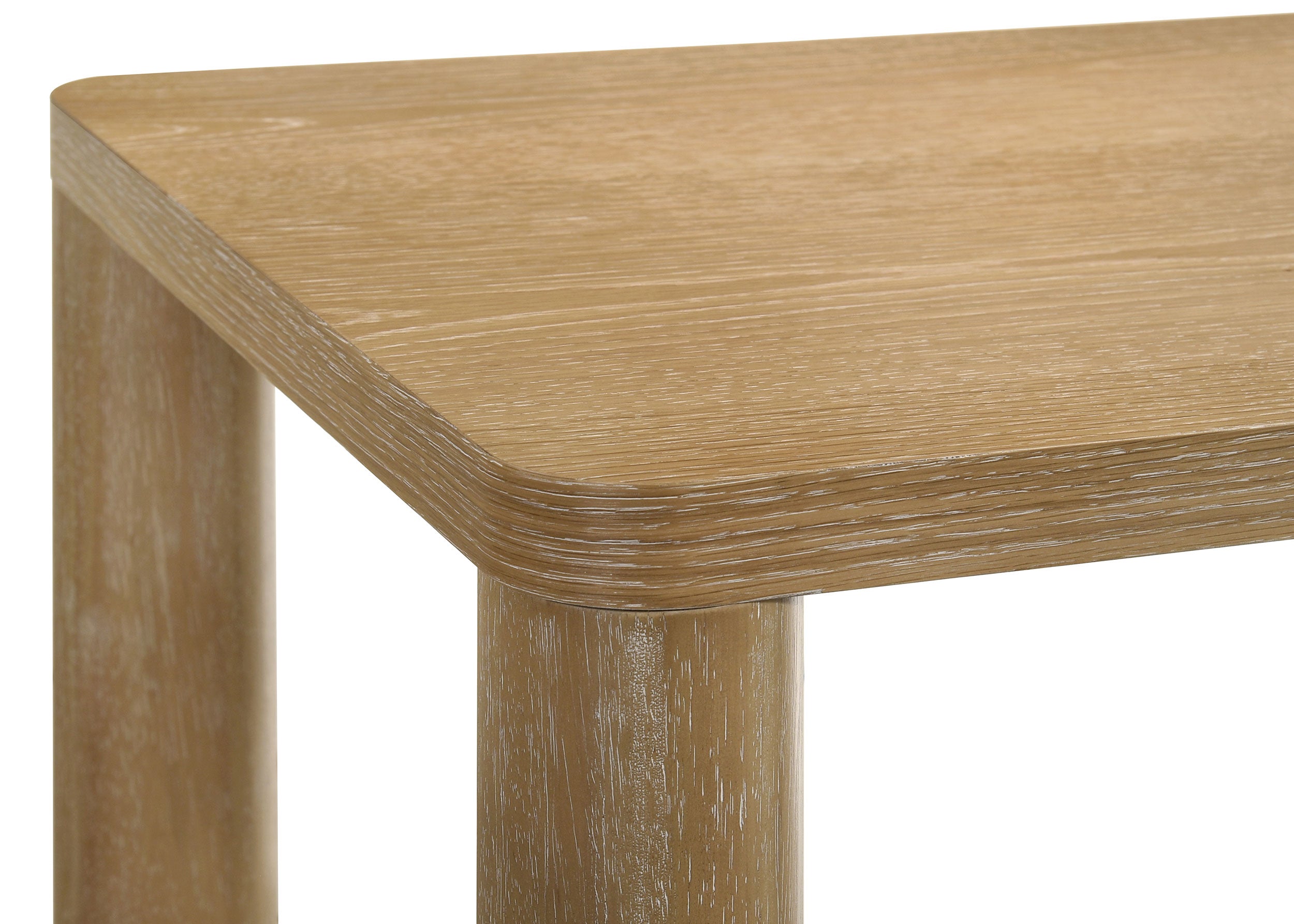 Castlewood 3-piece Cocktail Coffee Table Set Washed Oak