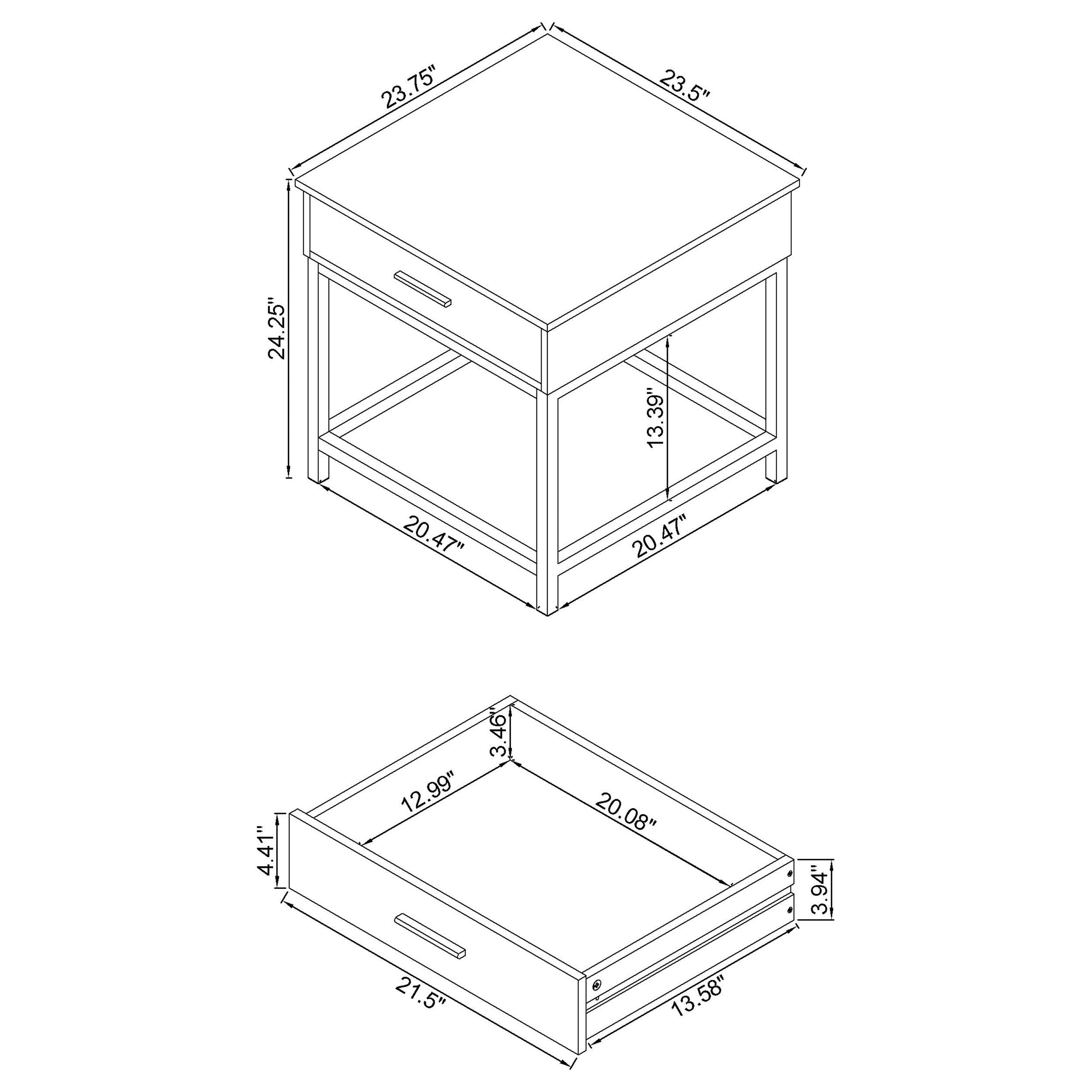 Byers Lift Top Coffee and End Table Set