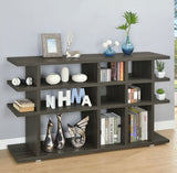 Santos 3-tier Bookcase Weathered Grey