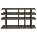 Santos 3-tier Bookcase Weathered Grey