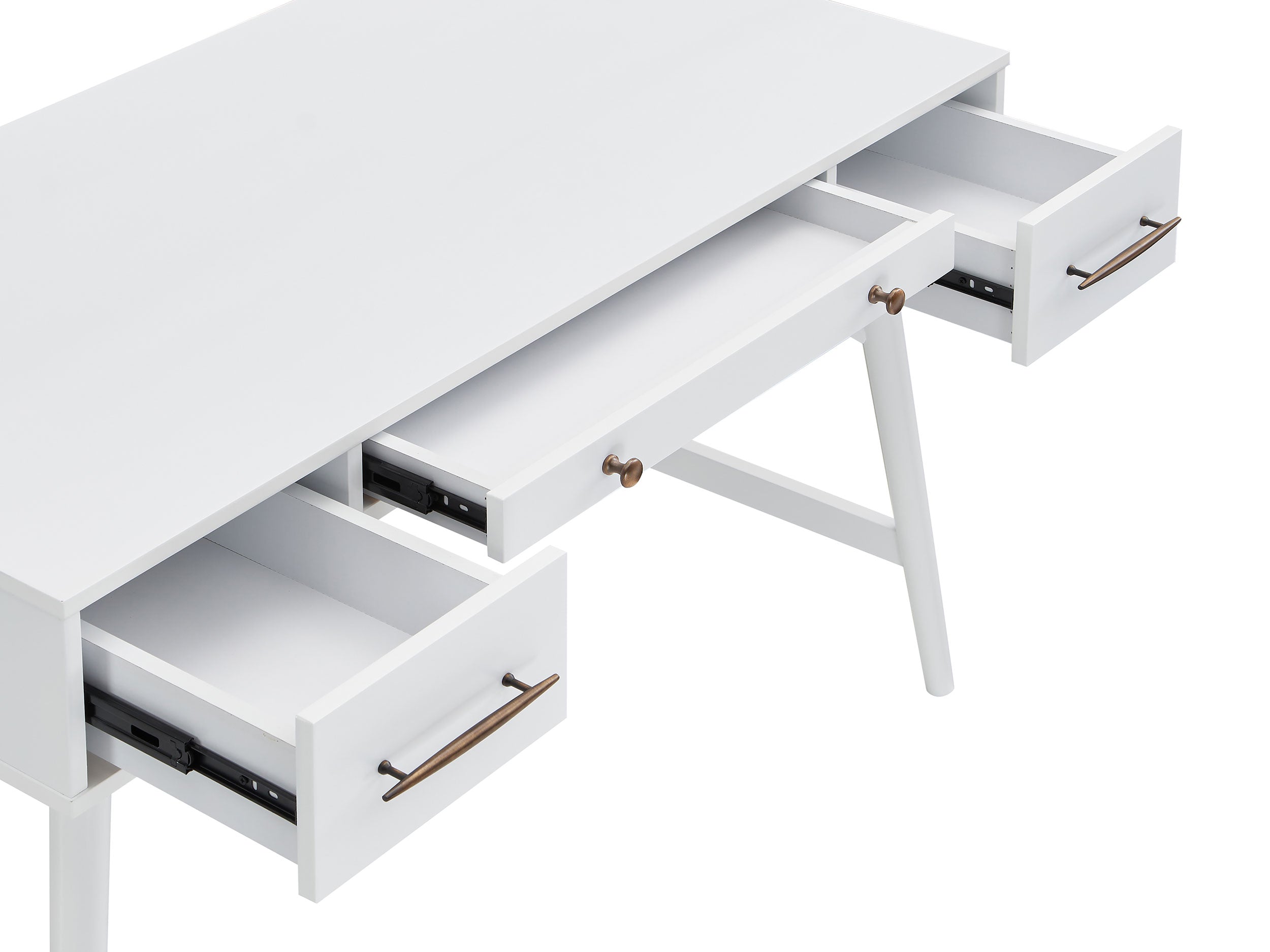 Mugga 3-drawer Writing Desk White