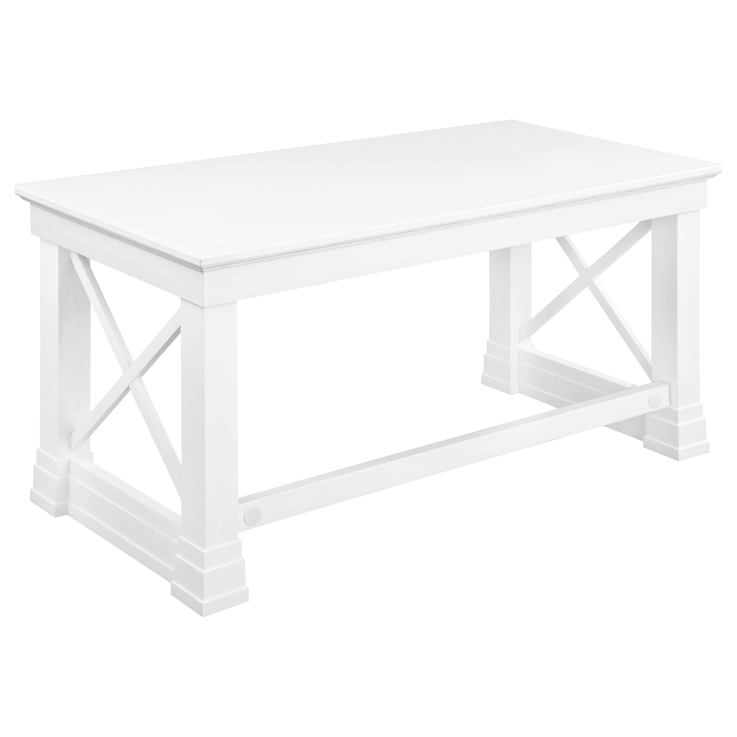 Johansson 3-drawer Writing Desk Antique White