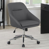 Jackman Upholstered Office Chair with Casters