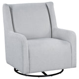 Serra Boucle Upholstered Swivel Glider Recliner Sandy Beige