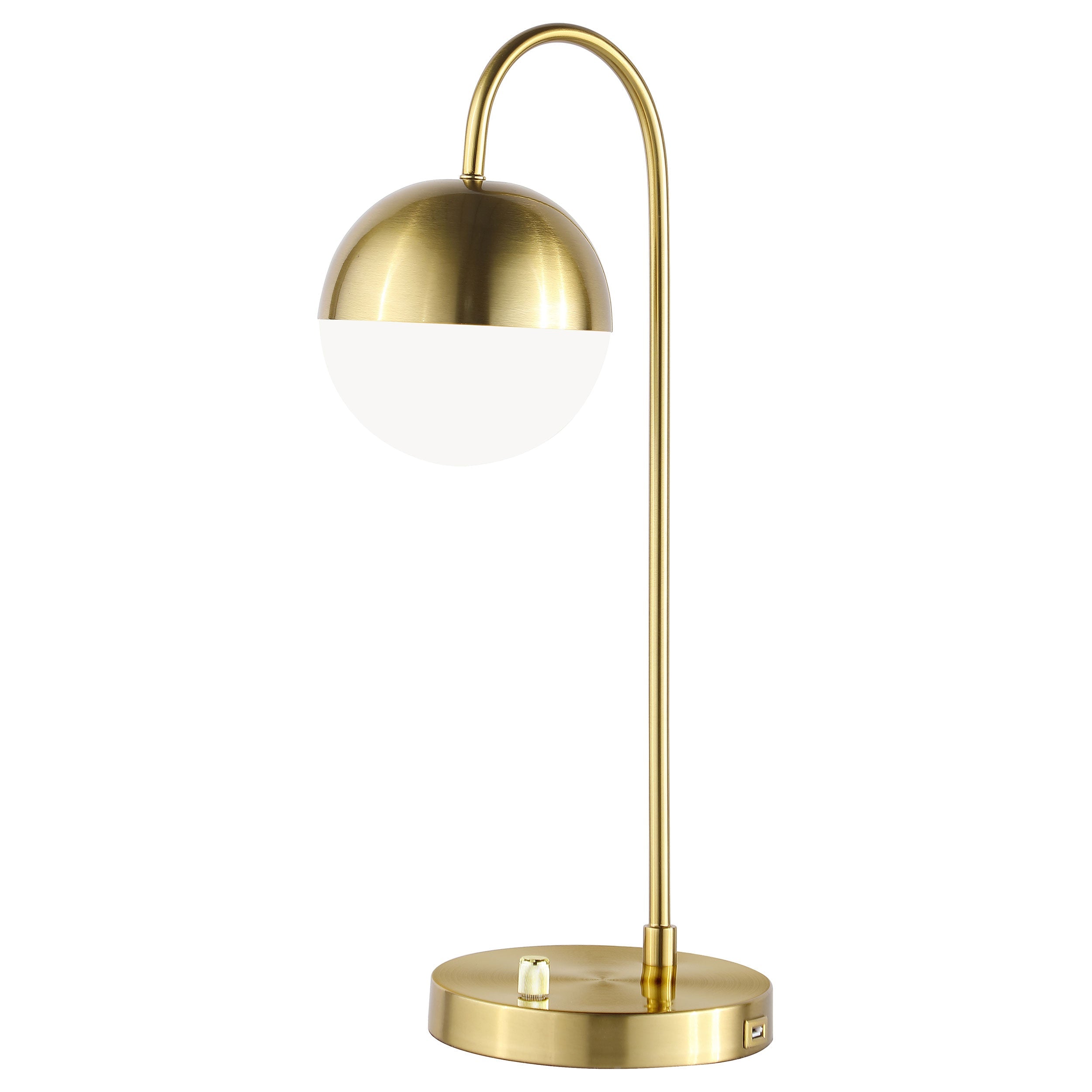 Merrick Round Arched Table Lamp Gold