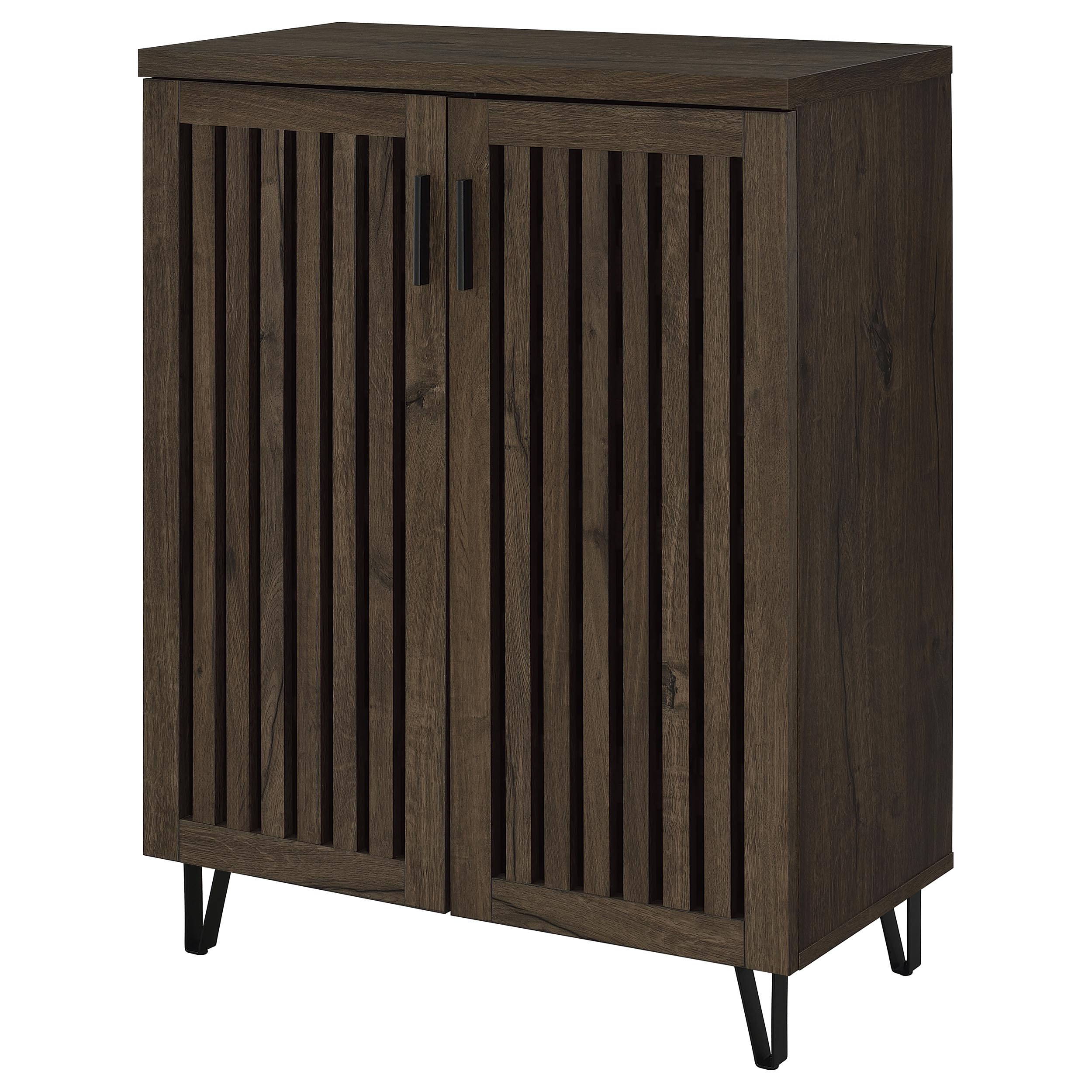 Brixton 2-door Entryway Shoe Storage Cabinets Black