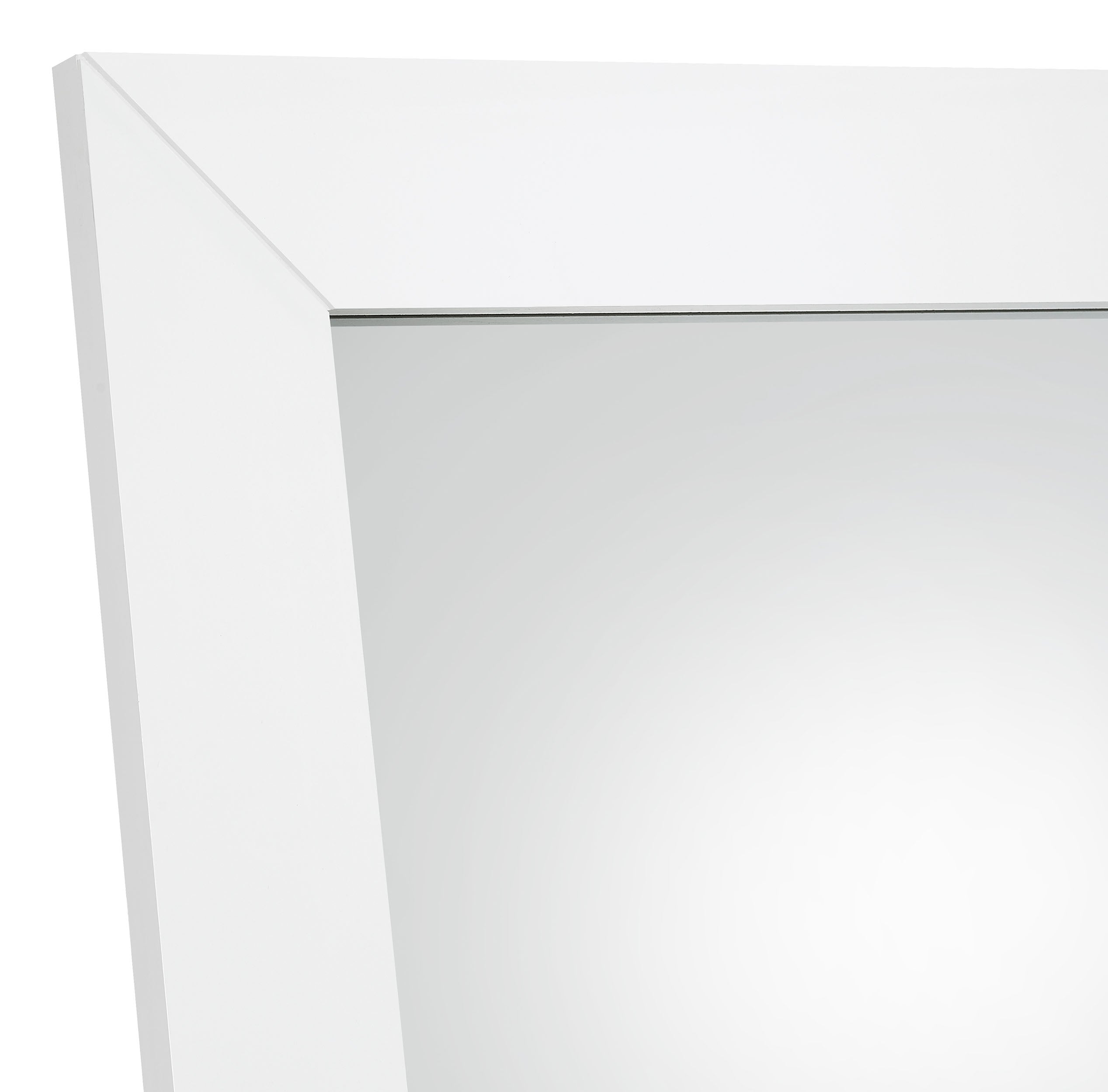 Cadence Tempered Glass  Length Mirror Grey Washed Oak