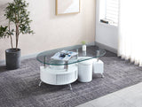 Dumbarton Coffee Table with 2 Stools