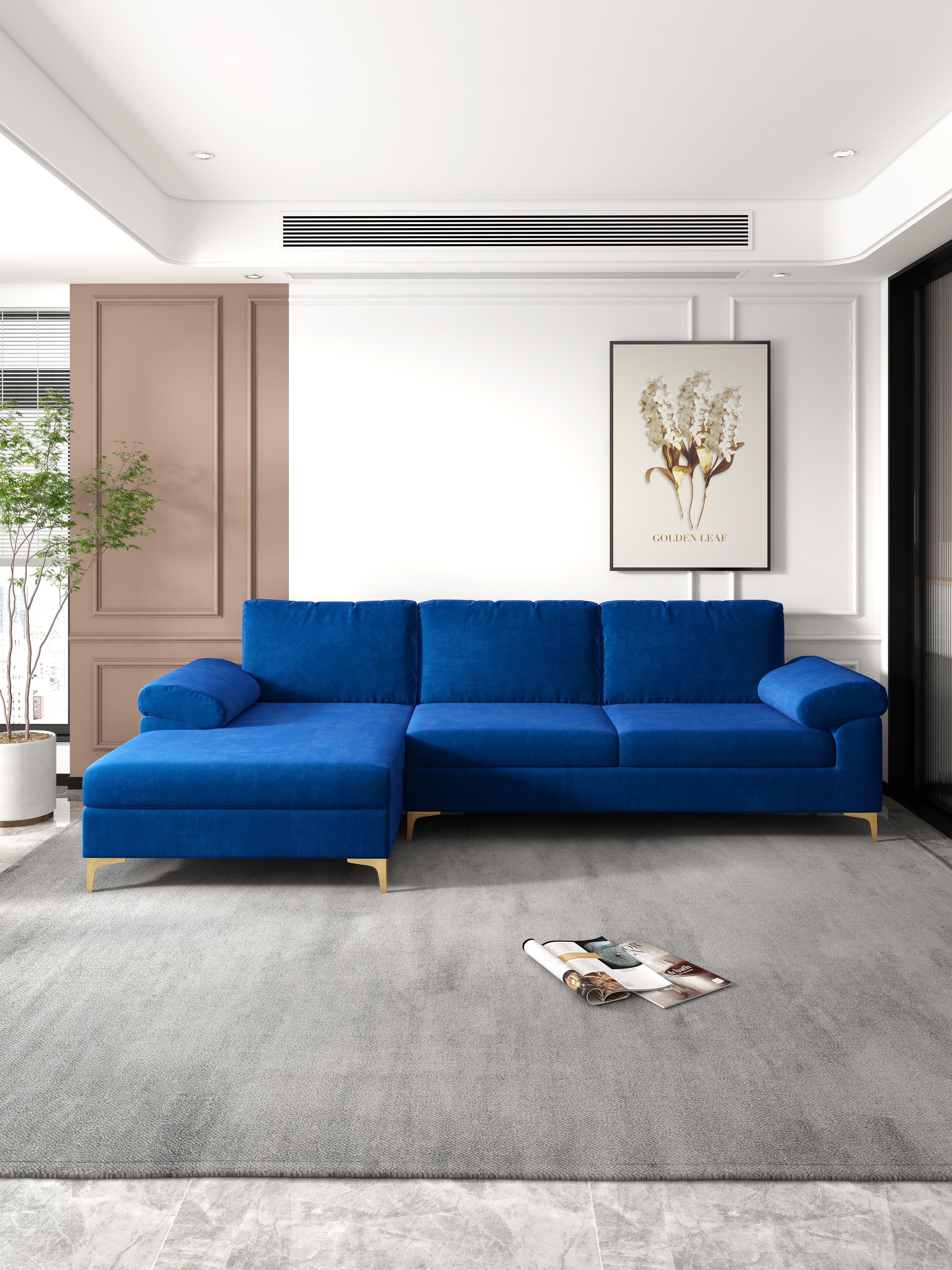 Mai Velvet Sectional