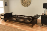 Phoenix Queen-size Futon Frame in Espresso Finish