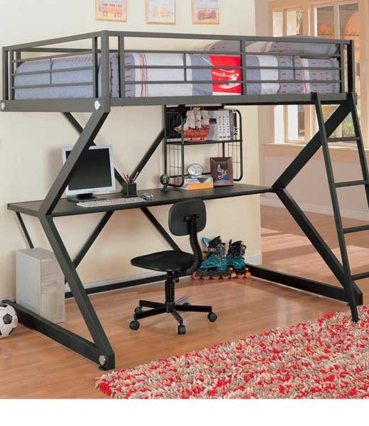 Bunk Bed with Desk Combination