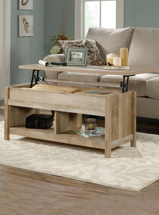 Coffee Table Lift Top Cannery Finish - Affordable Portables