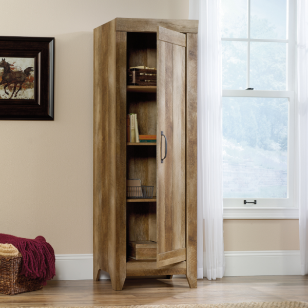 Narrow Storage Cabinet Oak Affordable Portables